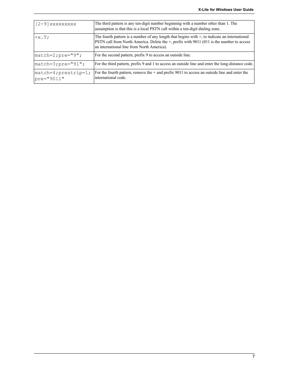 CounterPath X-Lite 4.7 for Windows User Guide User Manual | Page 61 / 66