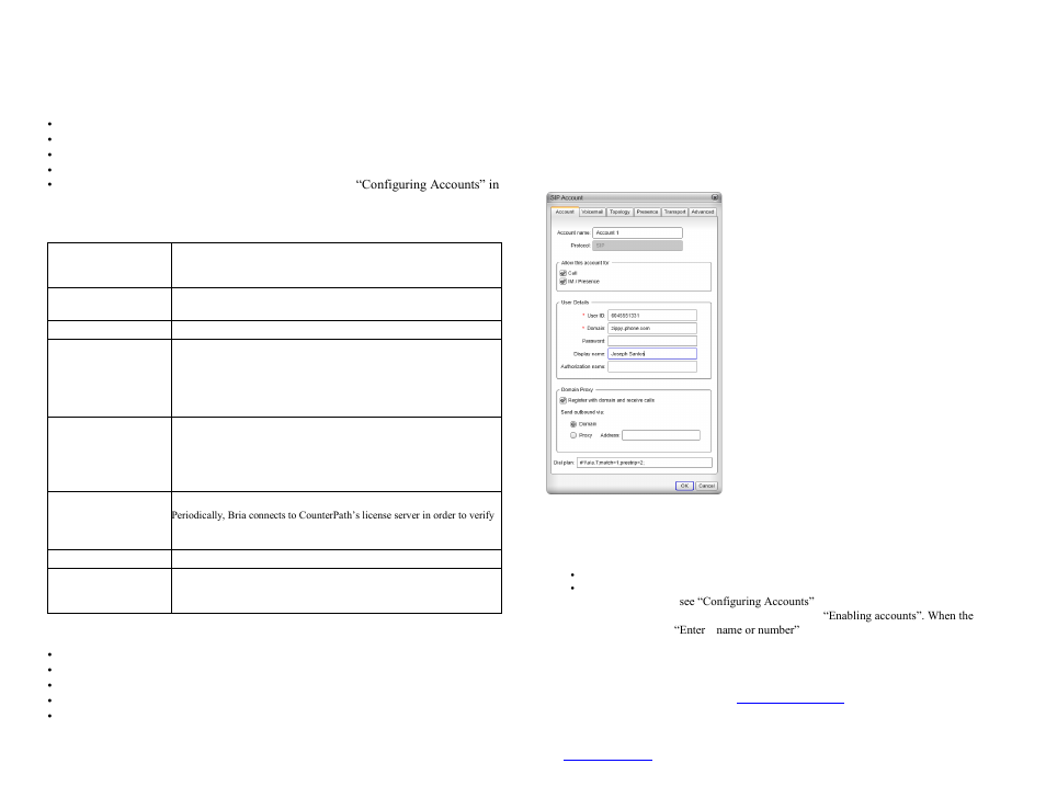 CounterPath X-Lite for Windows Quick Start Guide User Manual | 1 page