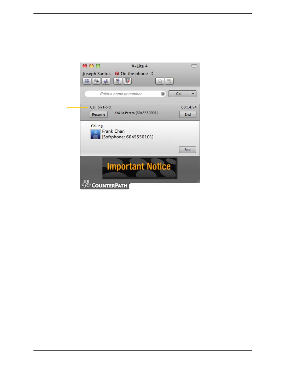 CounterPath X-Lite 4 for Mac User Guide User Manual | Page 14 / 58