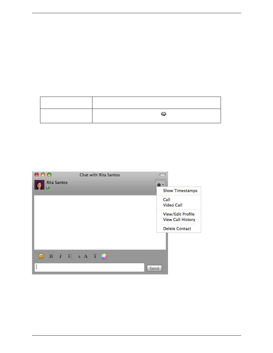 7 instant messaging, Instant messaging, Sending an im | Receiving an im | CounterPath X-Lite 4 for Mac User Guide User Manual | Page 19 / 58
