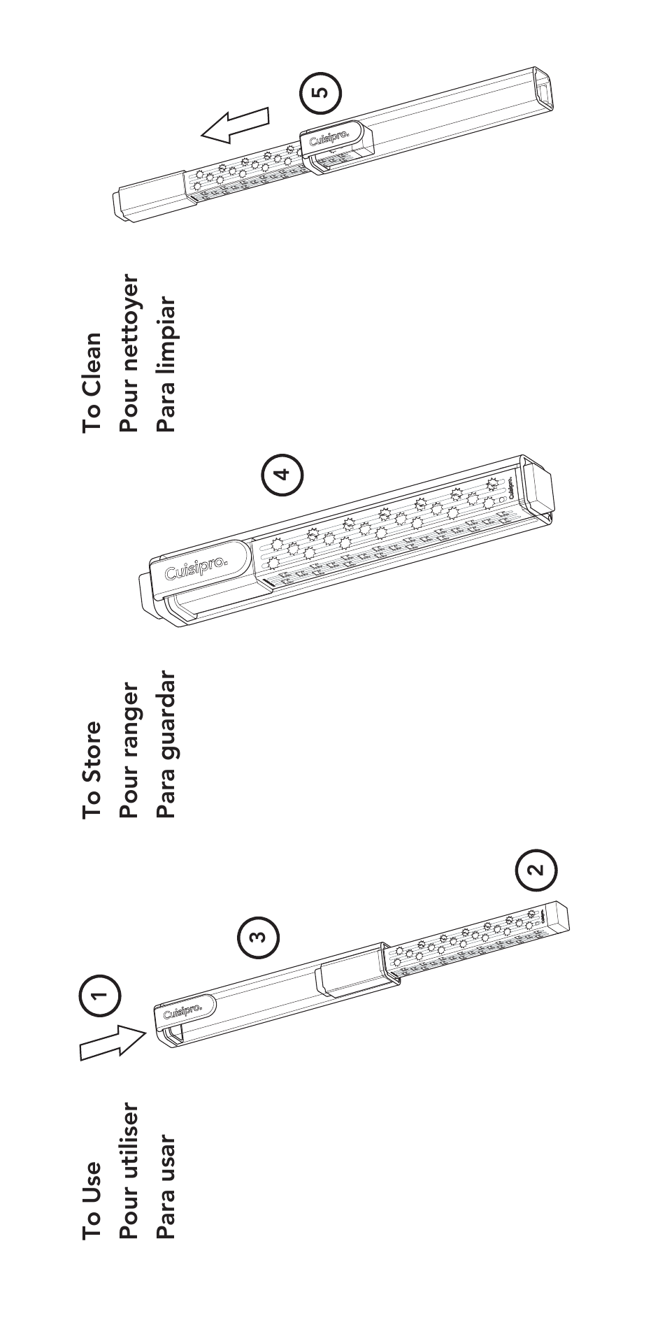Cuisipro 74-7194 3-in-1 Pocket Grater User Manual | Page 2 / 2