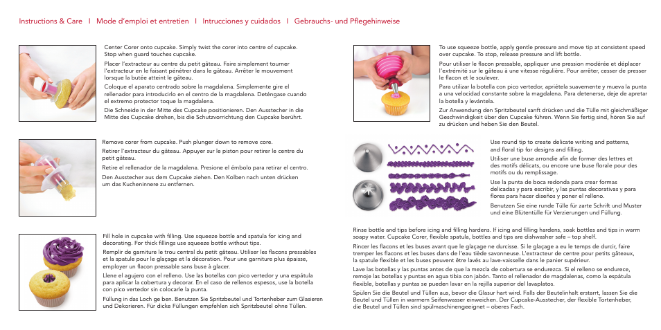Cuisipro 74-7166 Cupcake Corer User Manual | 1 page