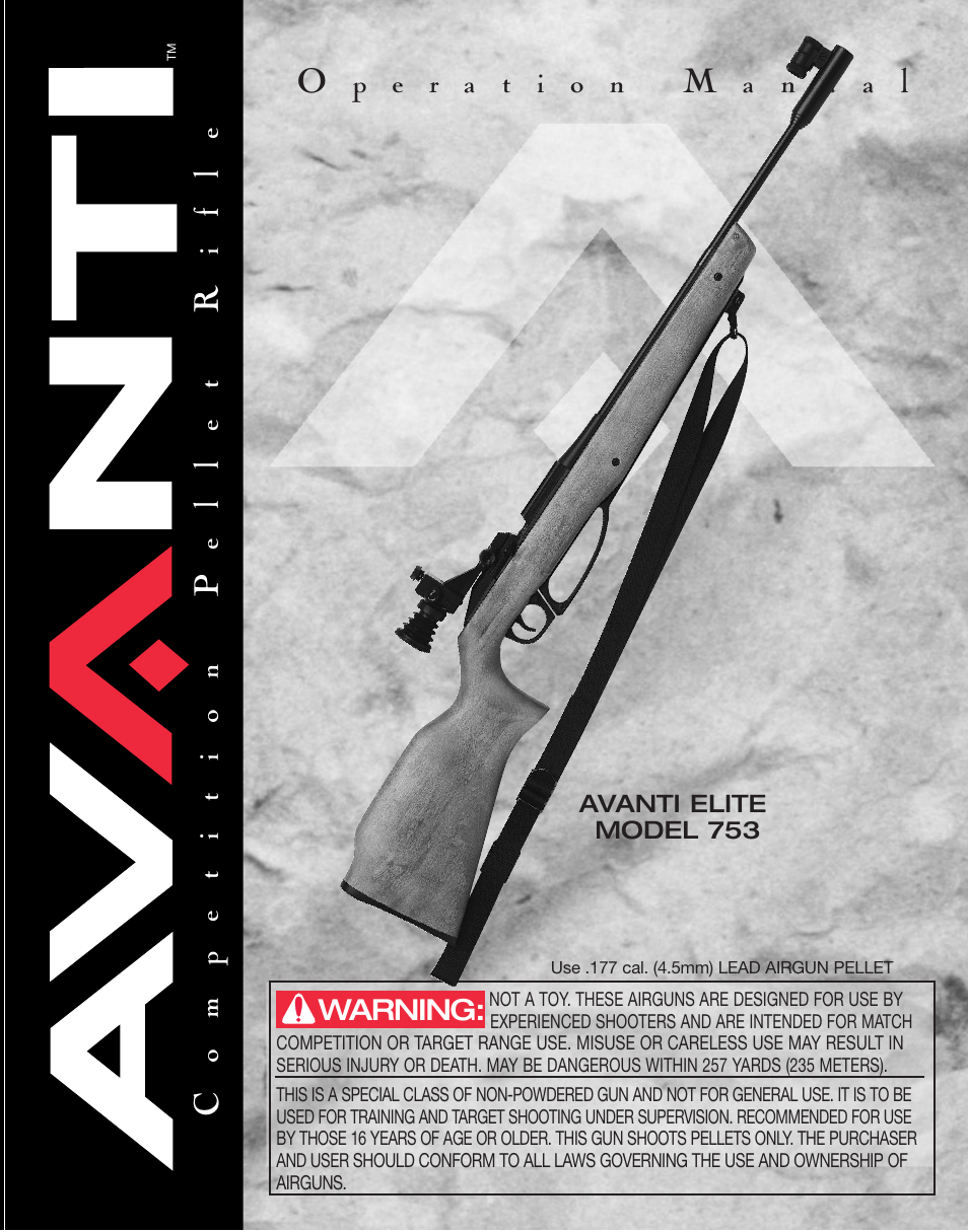 Daisy AVANTI Elite 753 User Manual | 14 pages