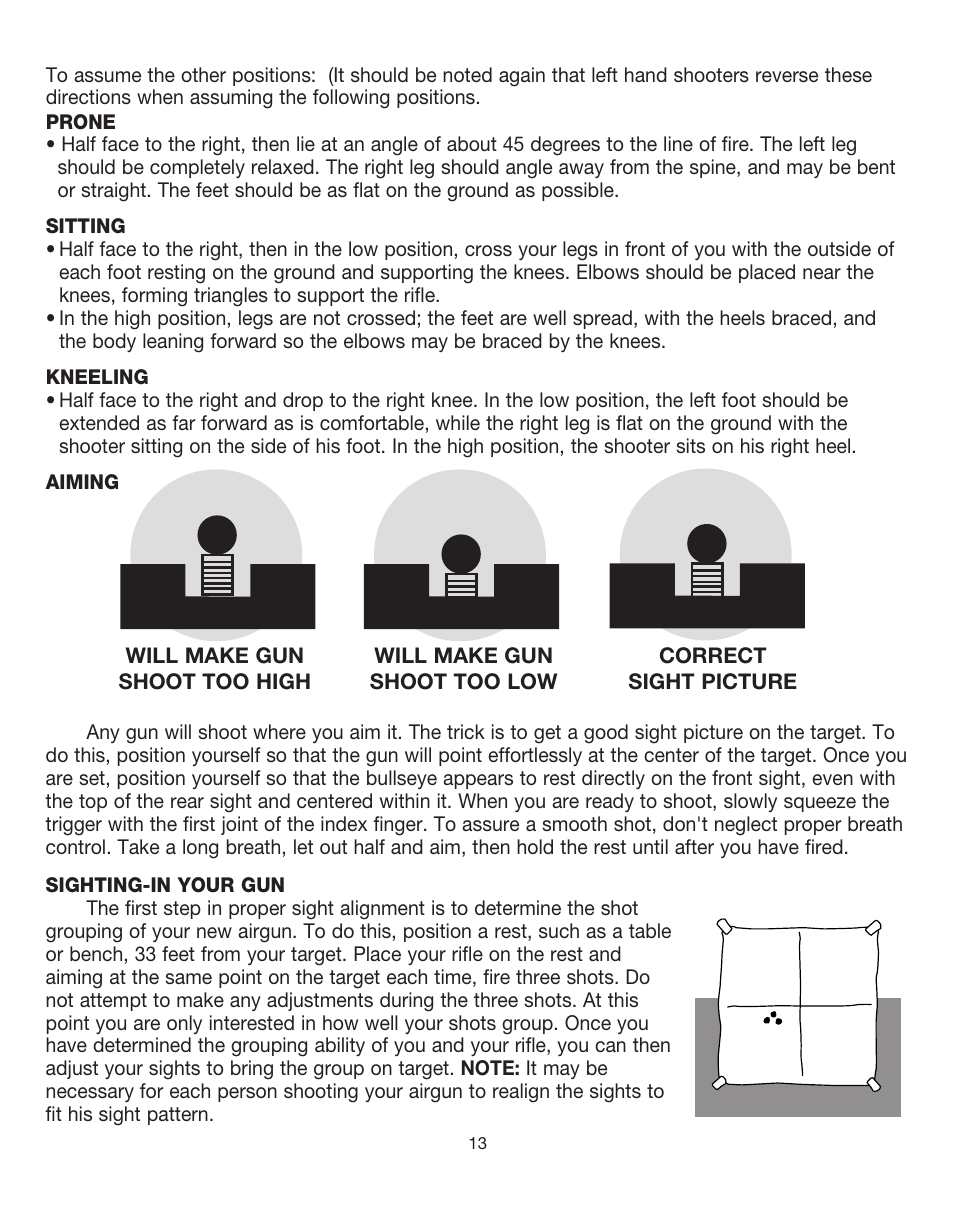 Daisy PowerLine TargetPro 953 User Manual | Page 13 / 15
