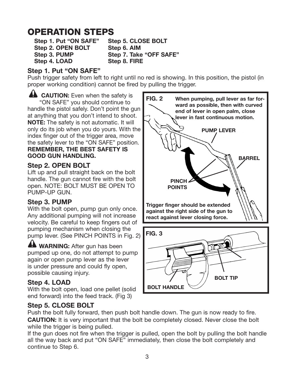 Operation steps | Daisy PowerLine 717 User Manual | Page 3 / 8
