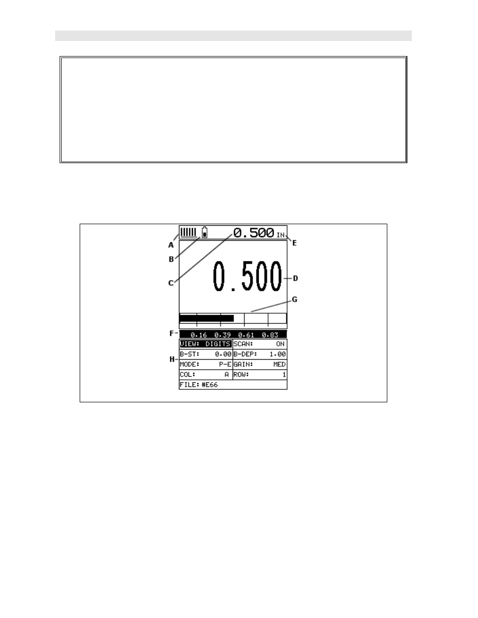 2 display views | Dakota Ultrasonics MMX-7 User Manual | Page 46 / 90