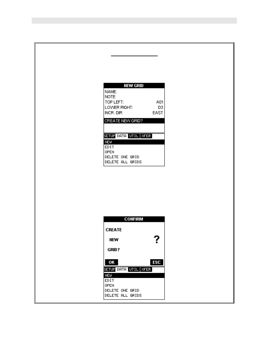 Saving the grid | Dakota Ultrasonics MVX User Manual | Page 94 / 120