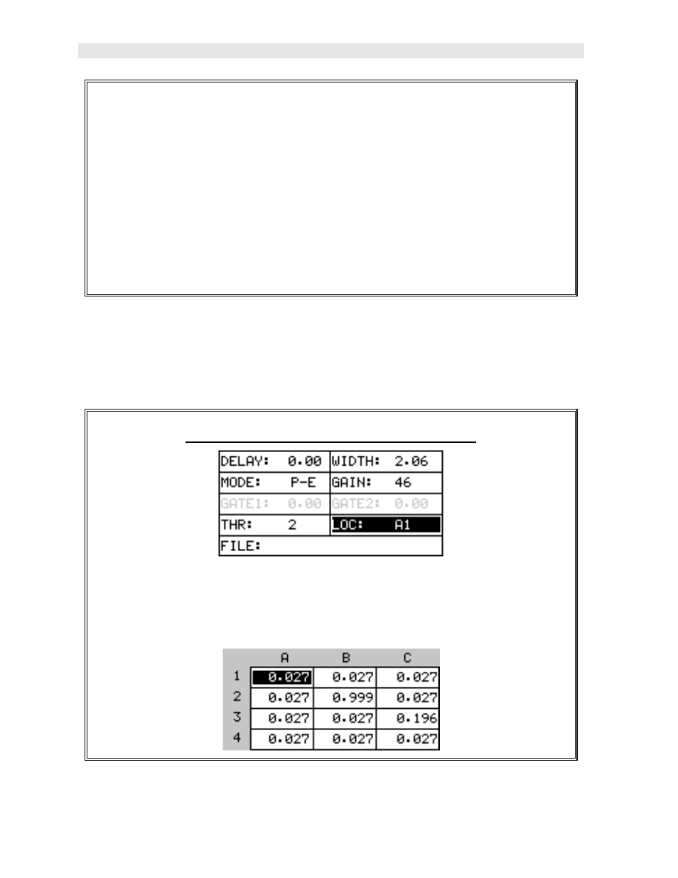 4 viewing stored readings and waveforms, Viewing stored readings & waveforms | Dakota Ultrasonics MVX User Manual | Page 96 / 120