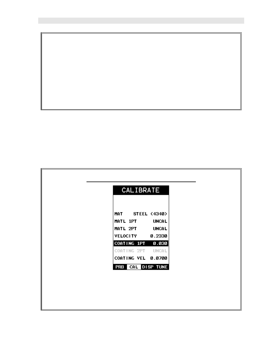 Known coating thickness, Using a coating sample to calibrate | Dakota Ultrasonics CMX DL plus User Manual | Page 21 / 178