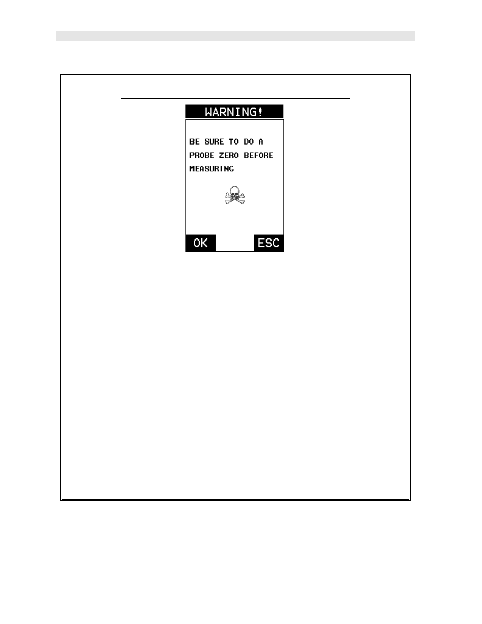 Performing a manual probe zero (on block) | Dakota Ultrasonics CMX DL plus User Manual | Page 54 / 178