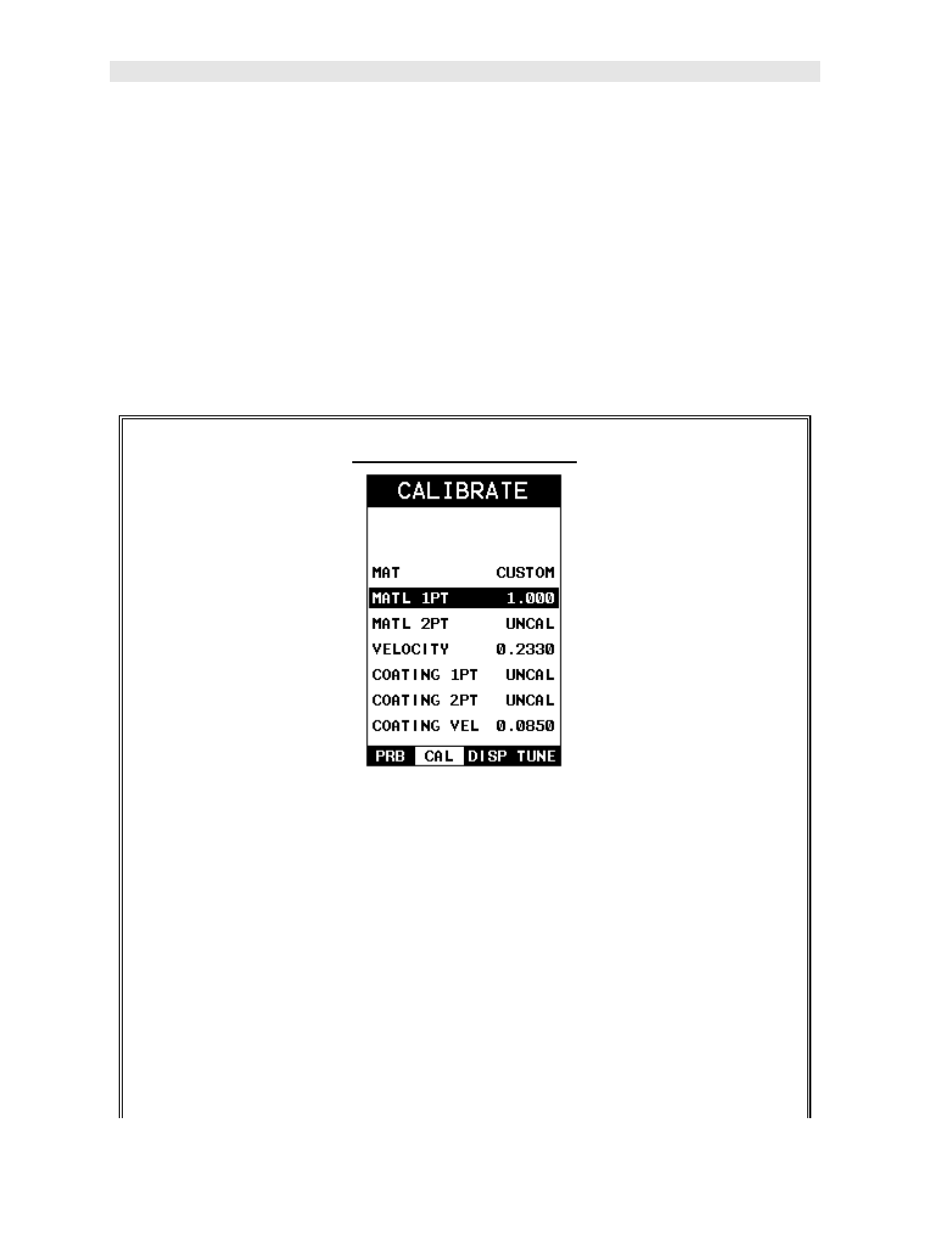 Known thickness, One point calibration | Dakota Ultrasonics CMX DL plus User Manual | Page 58 / 178