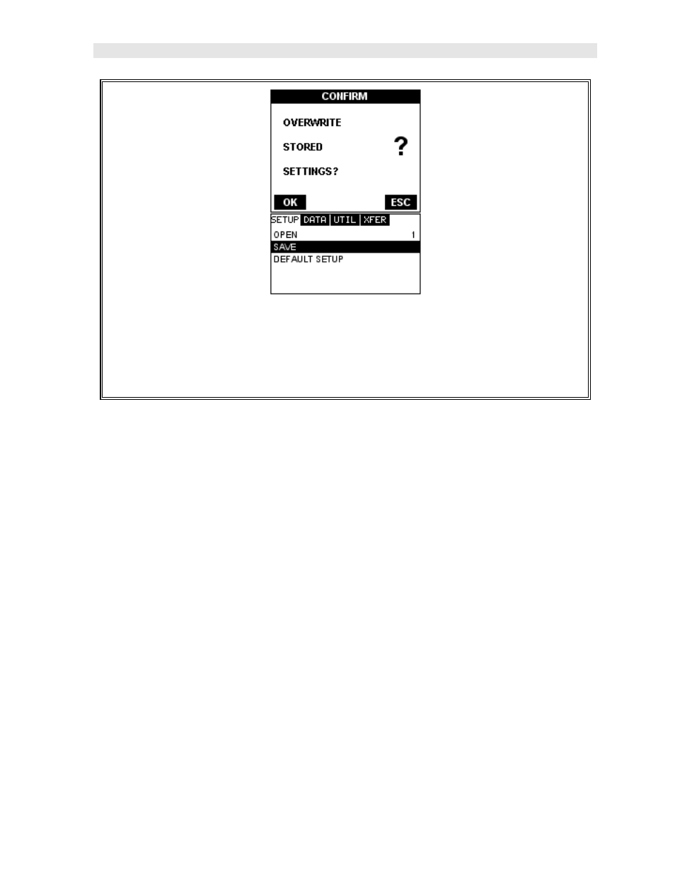 3 saving a setup | Dakota Ultrasonics PVX User Manual | Page 105 / 115