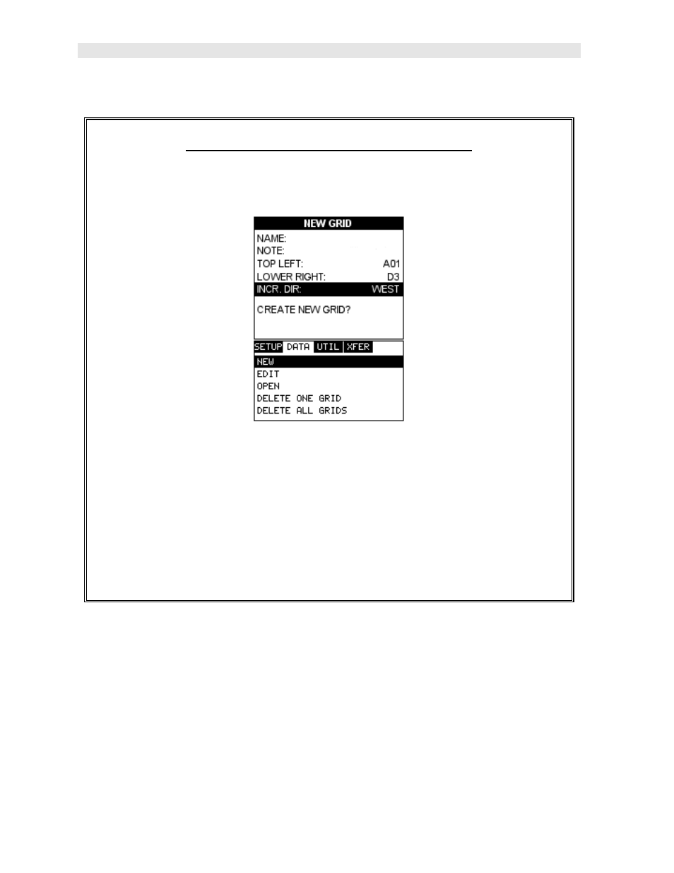 Selecting the auto increment direction | Dakota Ultrasonics PVX User Manual | Page 92 / 115