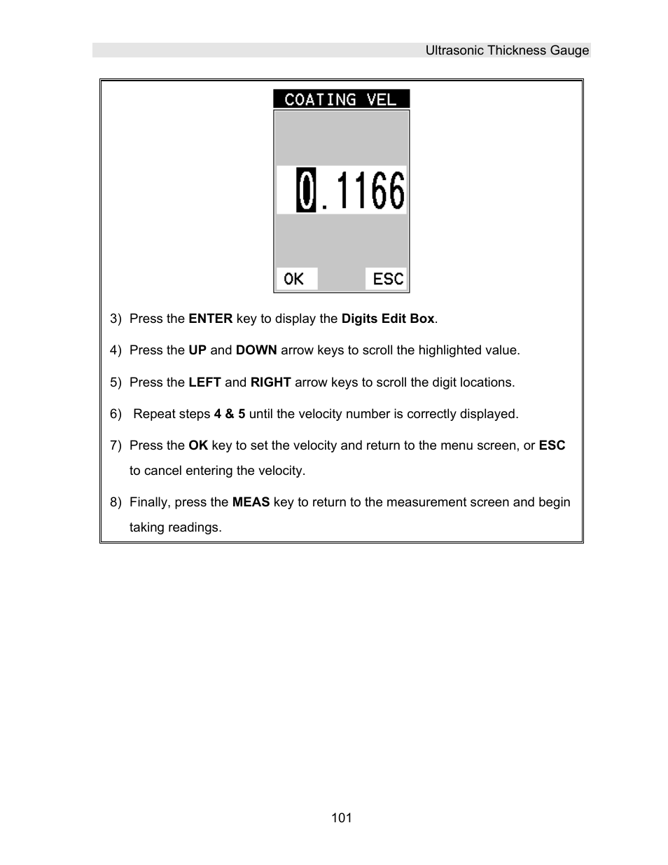 Dakota Ultrasonics DFX-7 plus MANUAL2 User Manual | Page 105 / 174