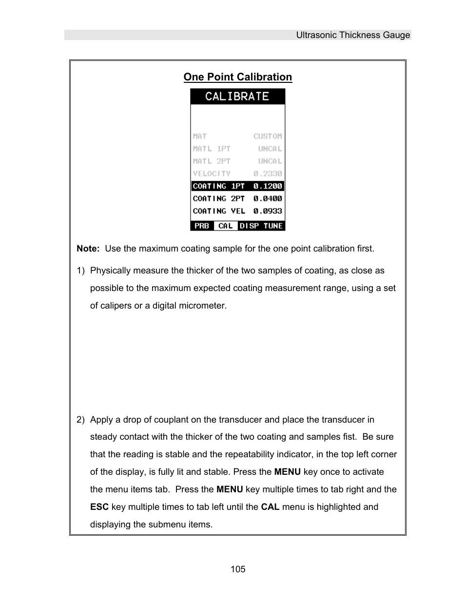 Dakota Ultrasonics DFX-7 plus MANUAL2 User Manual | Page 109 / 174
