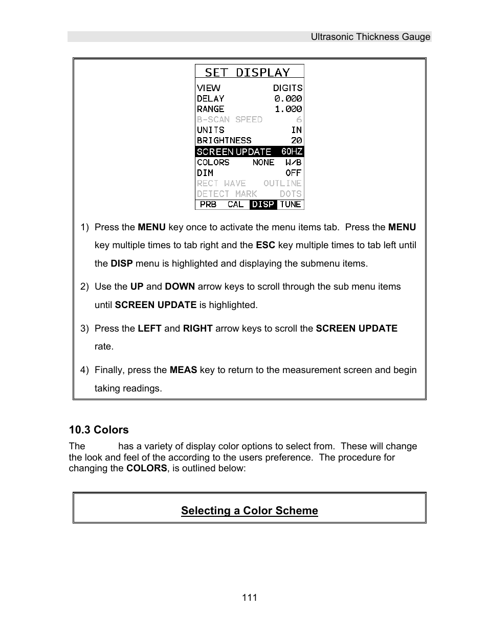 Dakota Ultrasonics DFX-7 plus MANUAL2 User Manual | Page 115 / 174