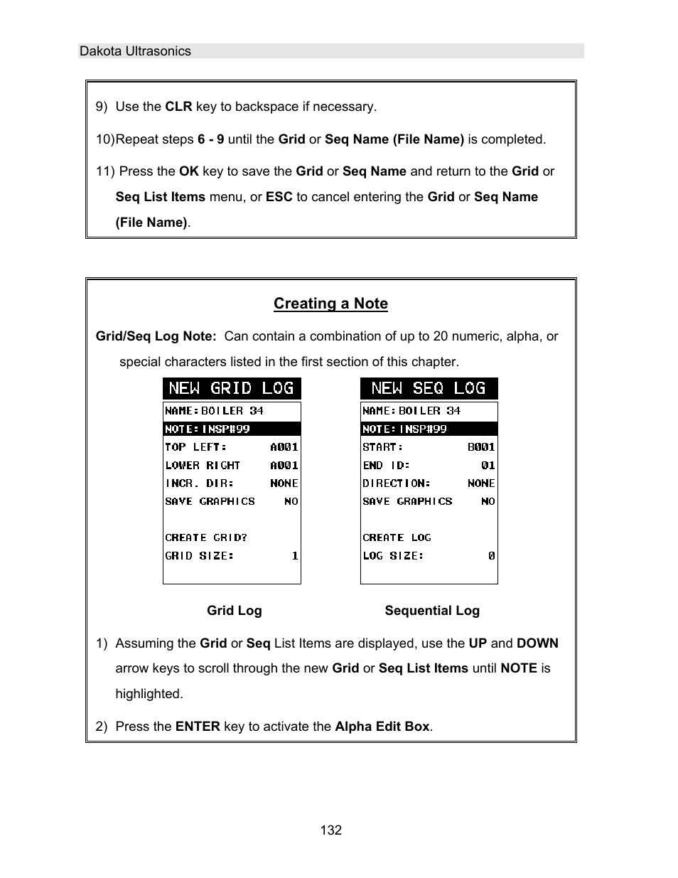 Dakota Ultrasonics DFX-7 plus MANUAL2 User Manual | Page 136 / 174