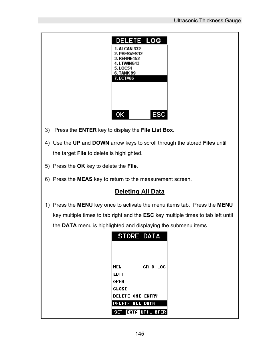 Dakota Ultrasonics DFX-7 plus MANUAL2 User Manual | Page 149 / 174