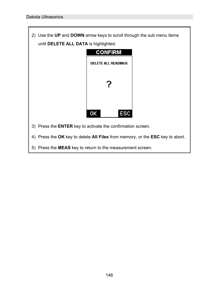 Dakota Ultrasonics DFX-7 plus MANUAL2 User Manual | Page 150 / 174