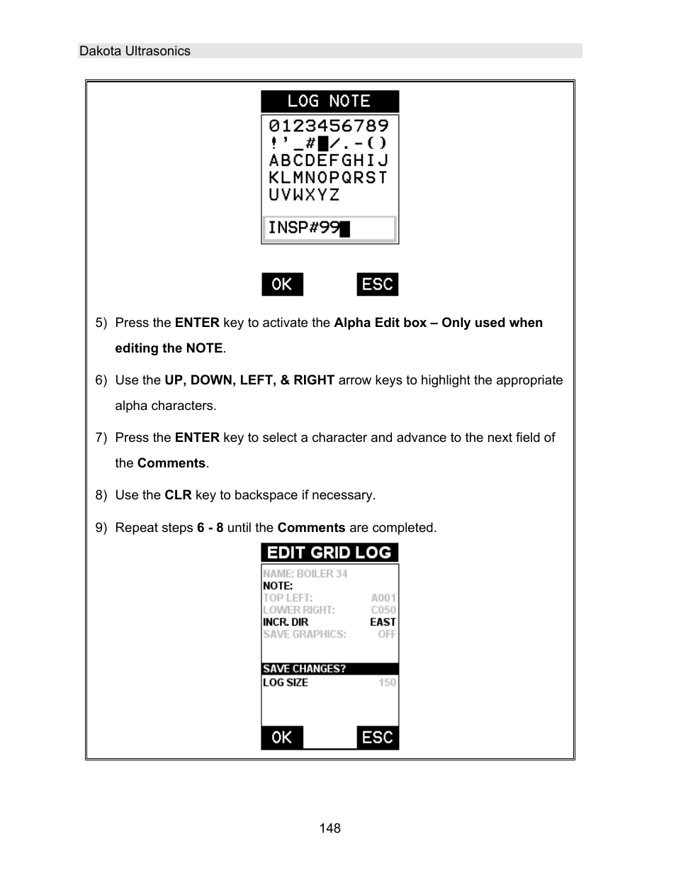 Dakota Ultrasonics DFX-7 plus MANUAL2 User Manual | Page 152 / 174