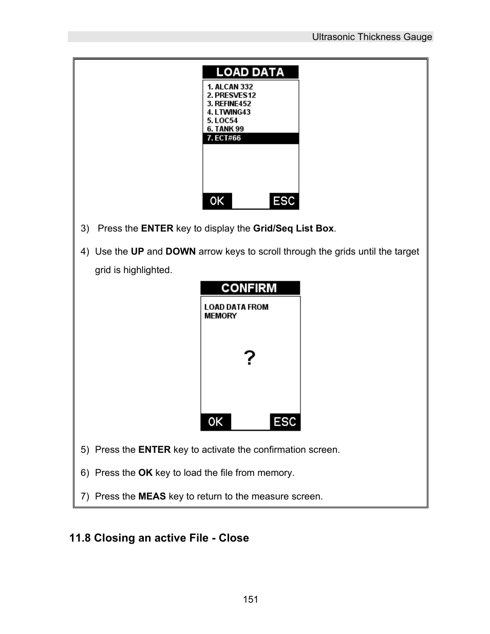 Dakota Ultrasonics DFX-7 plus MANUAL2 User Manual | Page 155 / 174