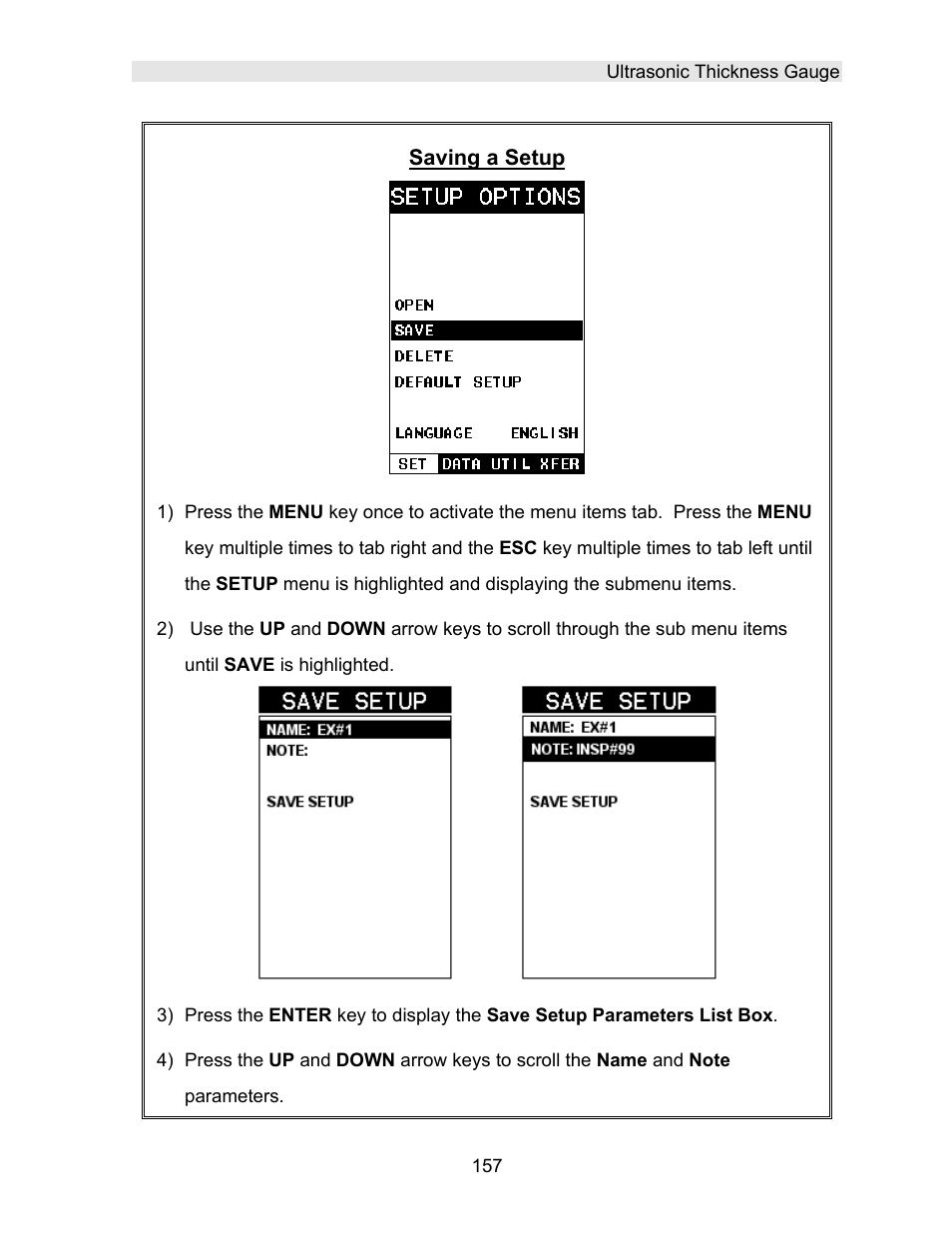 Dakota Ultrasonics DFX-7 plus MANUAL2 User Manual | Page 161 / 174
