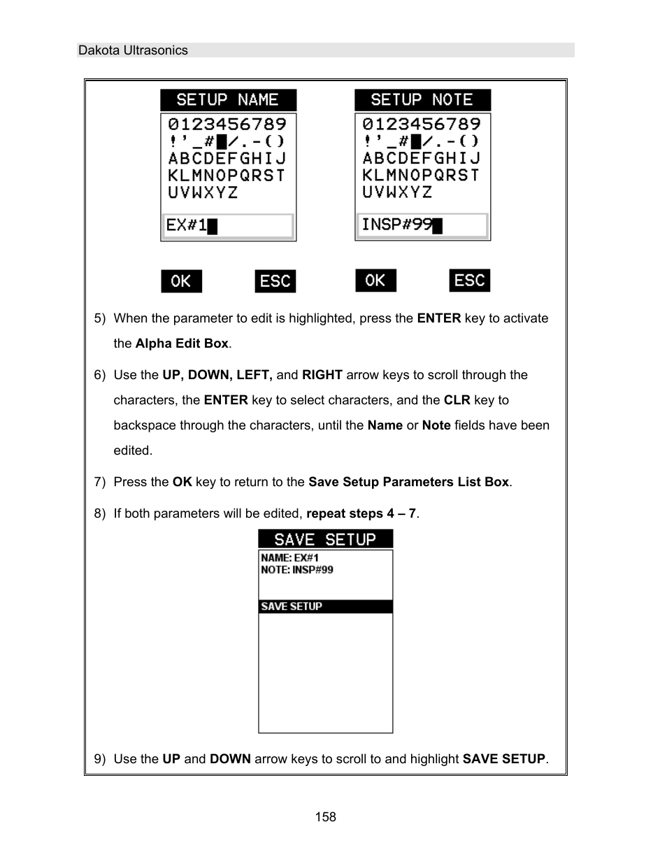 Dakota Ultrasonics DFX-7 plus MANUAL2 User Manual | Page 162 / 174