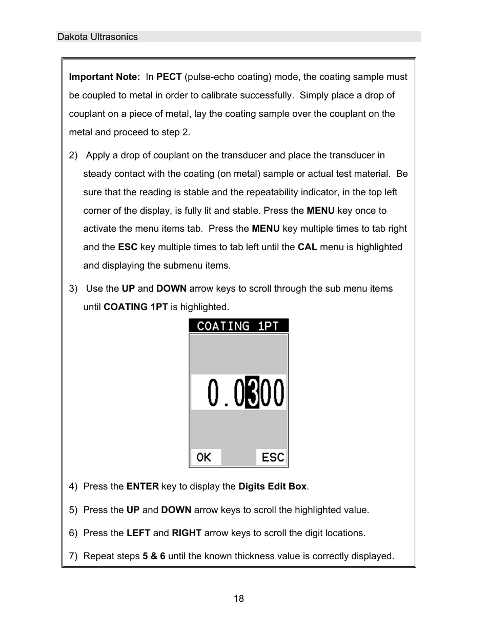 Dakota Ultrasonics DFX-7 plus MANUAL2 User Manual | Page 22 / 174