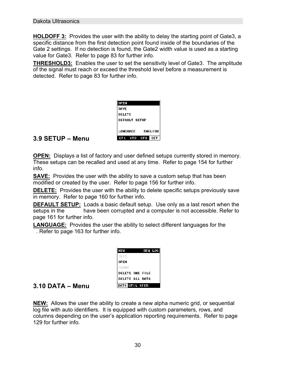 Dakota Ultrasonics DFX-7 plus MANUAL2 User Manual | Page 34 / 174