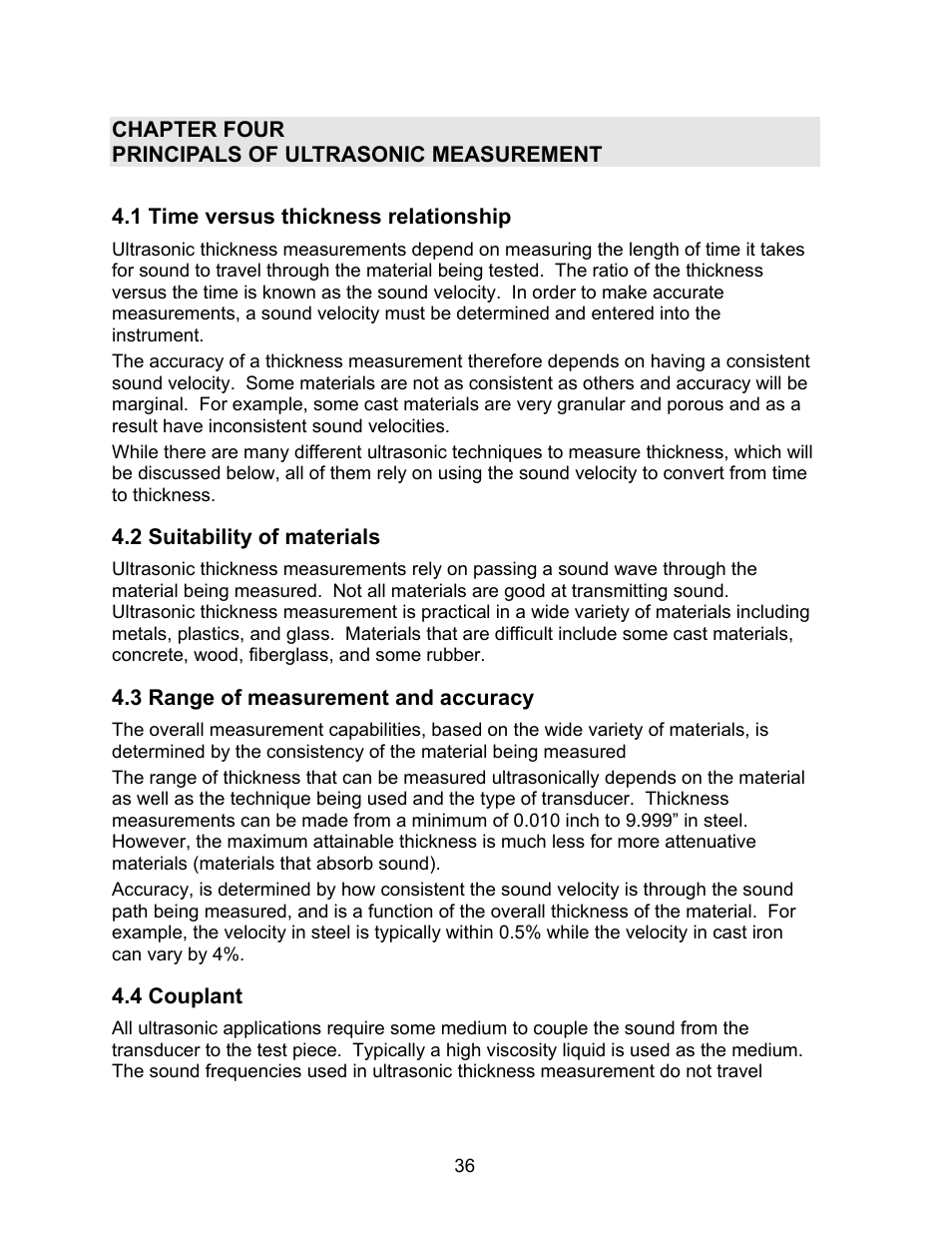 Dakota Ultrasonics DFX-7 plus MANUAL2 User Manual | Page 40 / 174