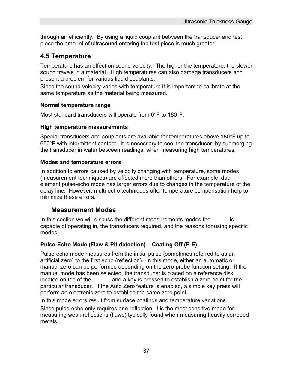 Dakota Ultrasonics DFX-7 plus MANUAL2 User Manual | Page 41 / 174