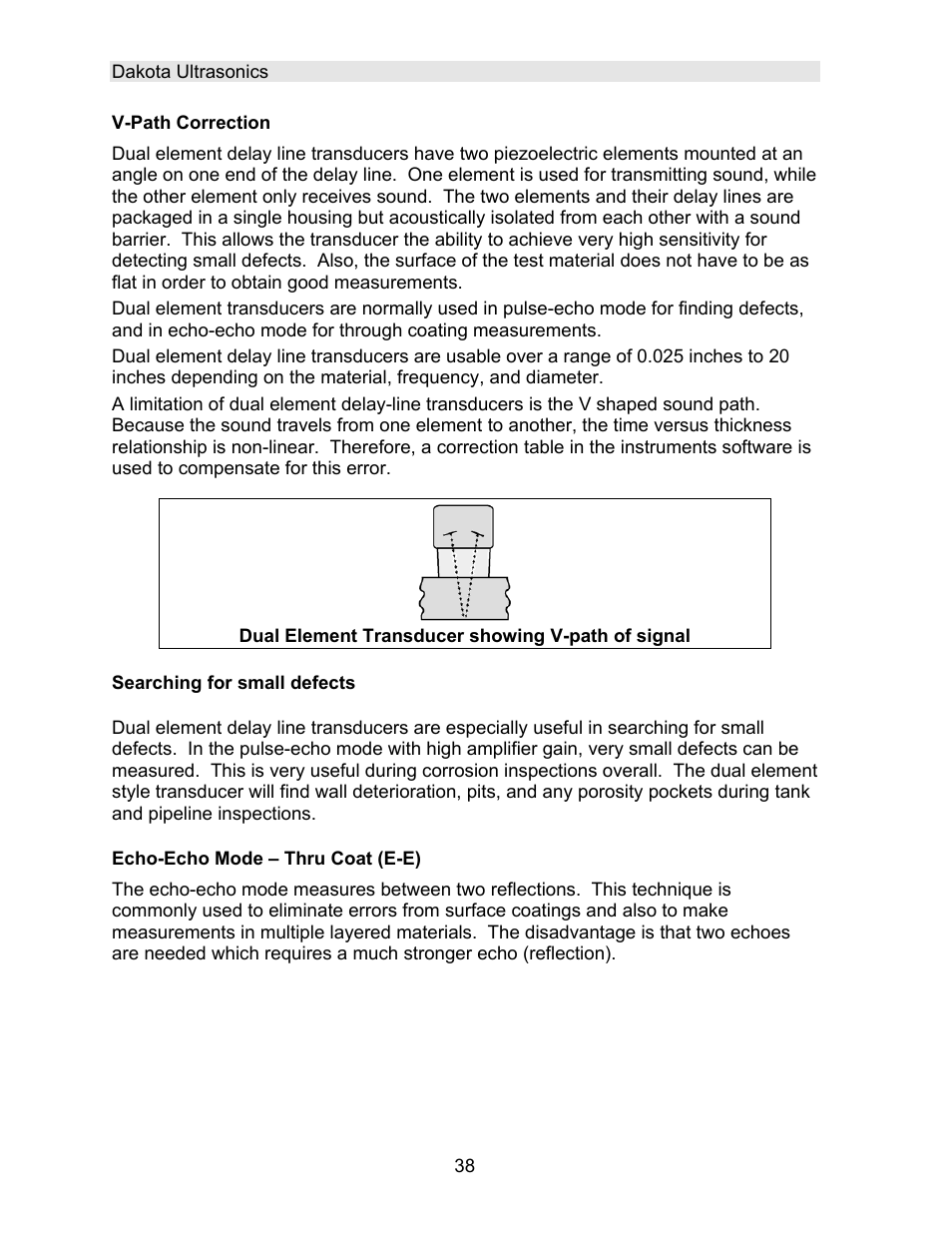 Dakota Ultrasonics DFX-7 plus MANUAL2 User Manual | Page 42 / 174