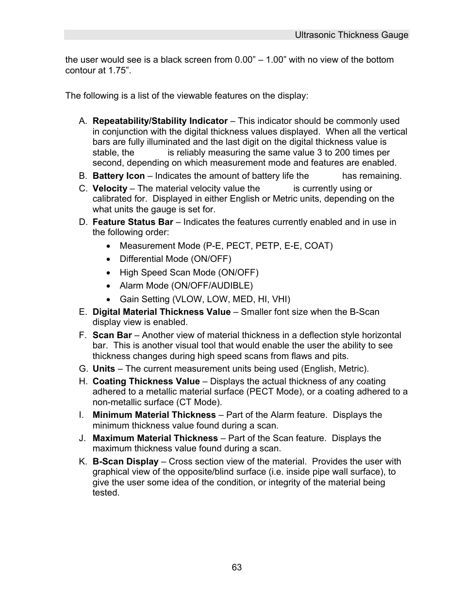 Dakota Ultrasonics DFX-7 plus MANUAL2 User Manual | Page 67 / 174