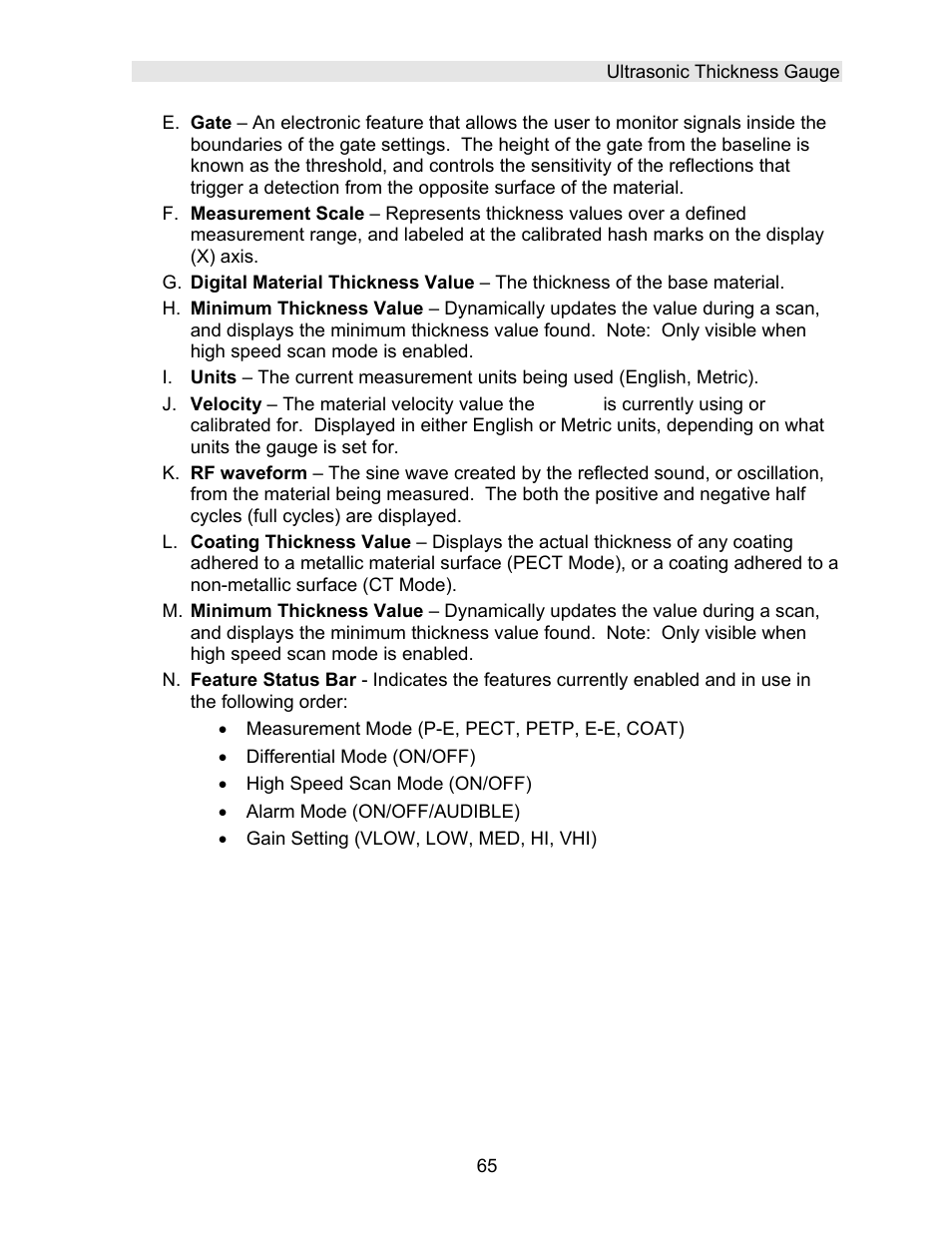 Dakota Ultrasonics DFX-7 plus MANUAL2 User Manual | Page 69 / 174