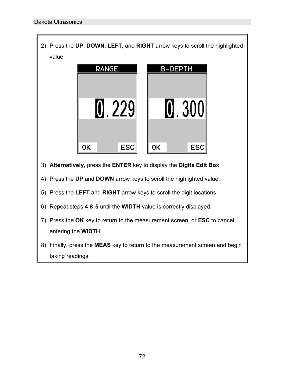 Dakota Ultrasonics DFX-7 plus MANUAL2 User Manual | Page 76 / 174