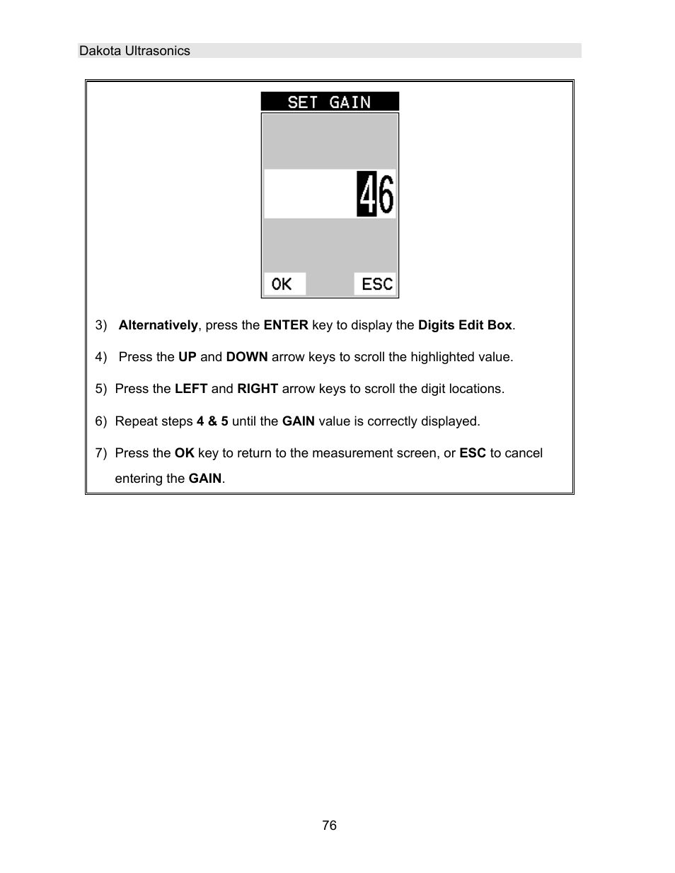Dakota Ultrasonics DFX-7 plus MANUAL2 User Manual | Page 80 / 174