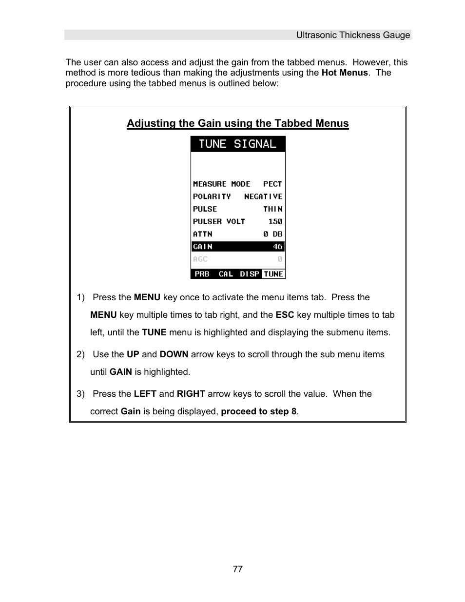 Dakota Ultrasonics DFX-7 plus MANUAL2 User Manual | Page 81 / 174