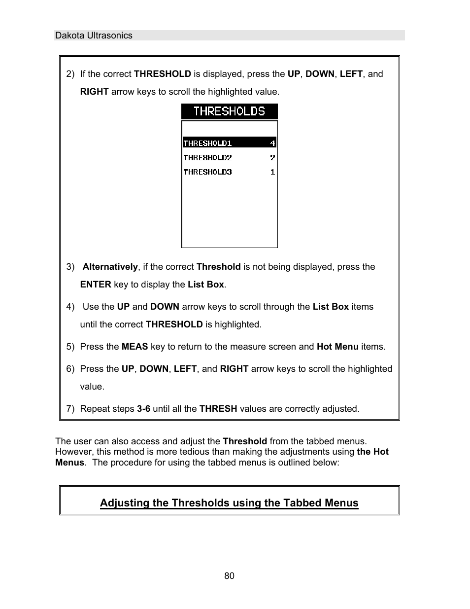 Dakota Ultrasonics DFX-7 plus MANUAL2 User Manual | Page 84 / 174