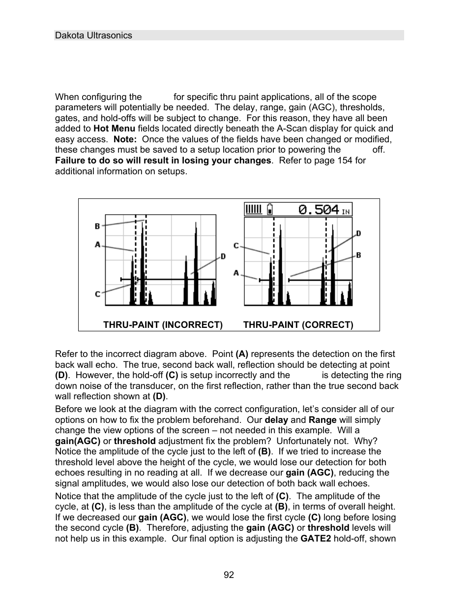 Dakota Ultrasonics DFX-7 plus MANUAL2 User Manual | Page 96 / 174