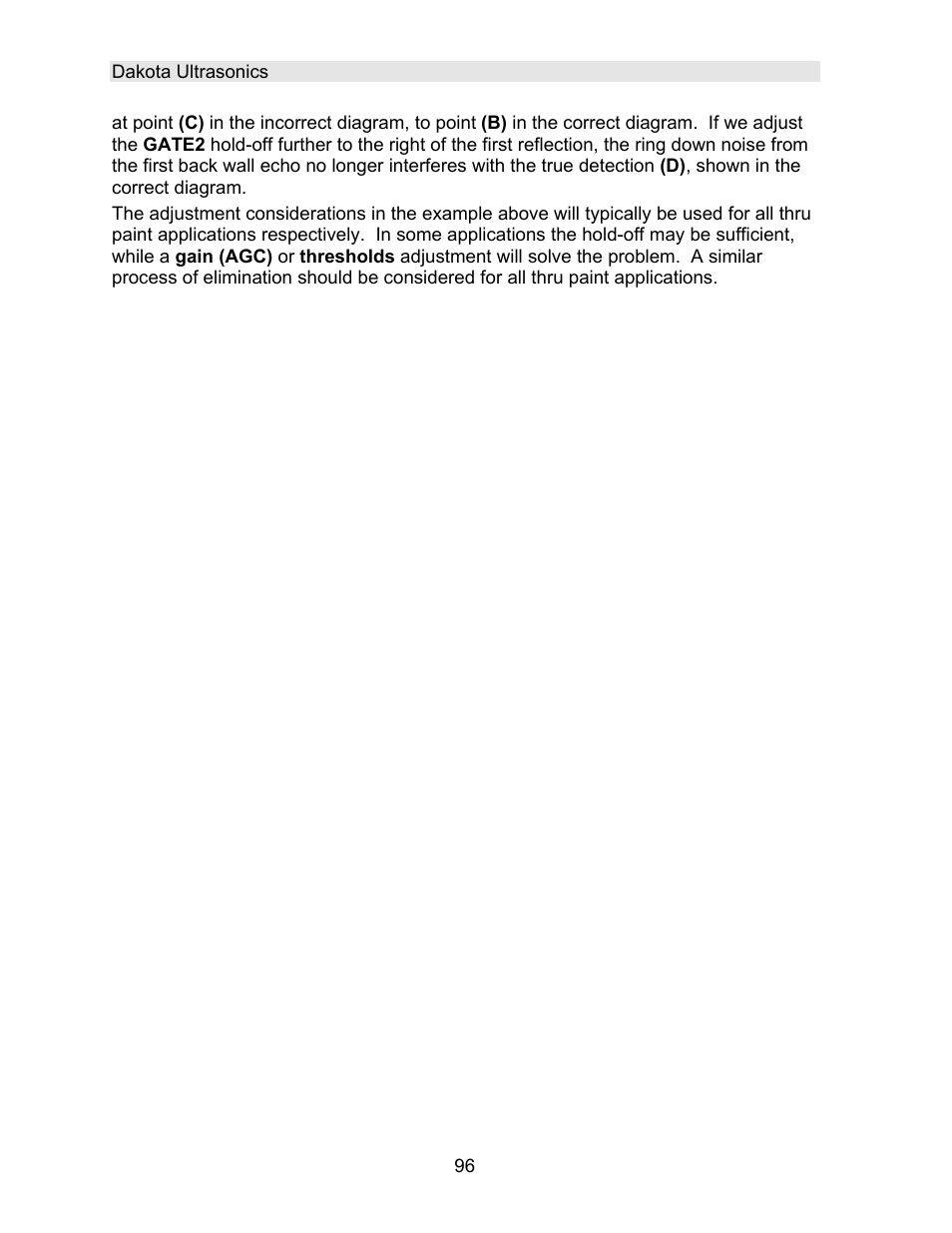 Dakota Ultrasonics DFX-8 plus MANUAL2 User Manual | Page 100 / 183