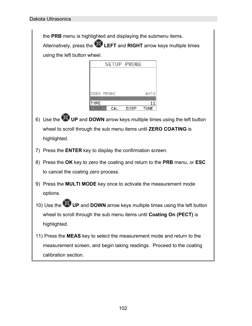 Dakota Ultrasonics DFX-8 plus MANUAL2 User Manual | Page 106 / 183