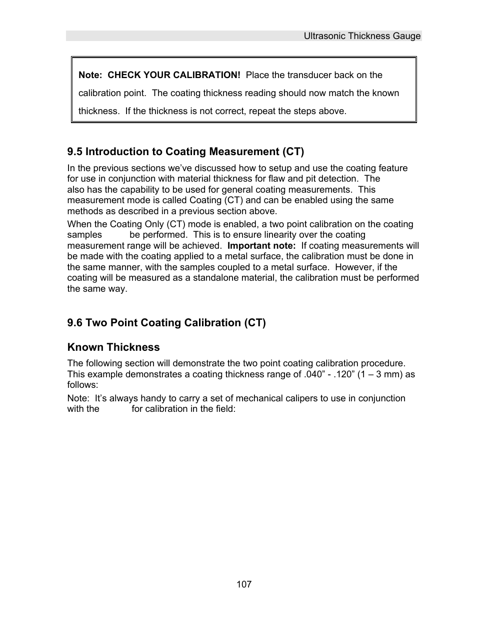 Dakota Ultrasonics DFX-8 plus MANUAL2 User Manual | Page 111 / 183