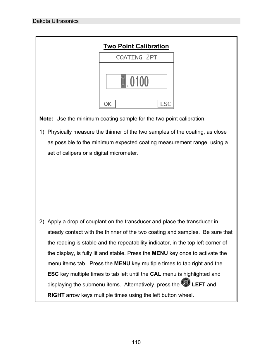 Dakota Ultrasonics DFX-8 plus MANUAL2 User Manual | Page 114 / 183