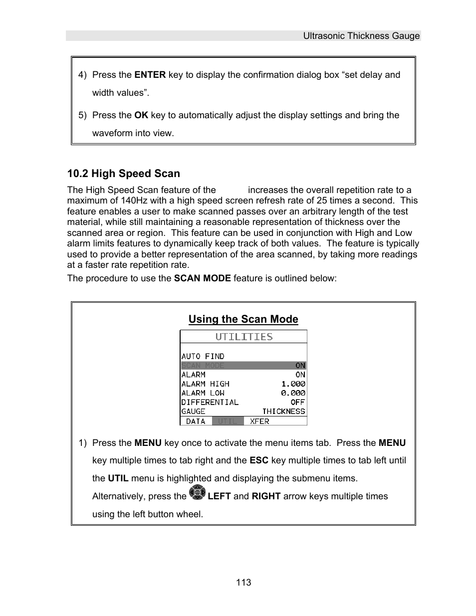 Dakota Ultrasonics DFX-8 plus MANUAL2 User Manual | Page 117 / 183