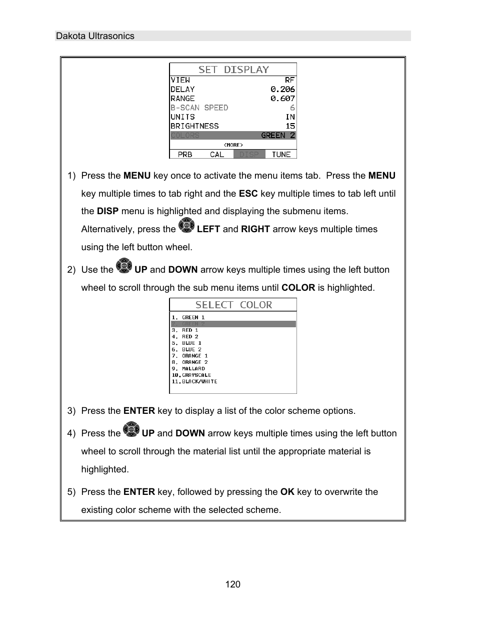 Dakota Ultrasonics DFX-8 plus MANUAL2 User Manual | Page 124 / 183