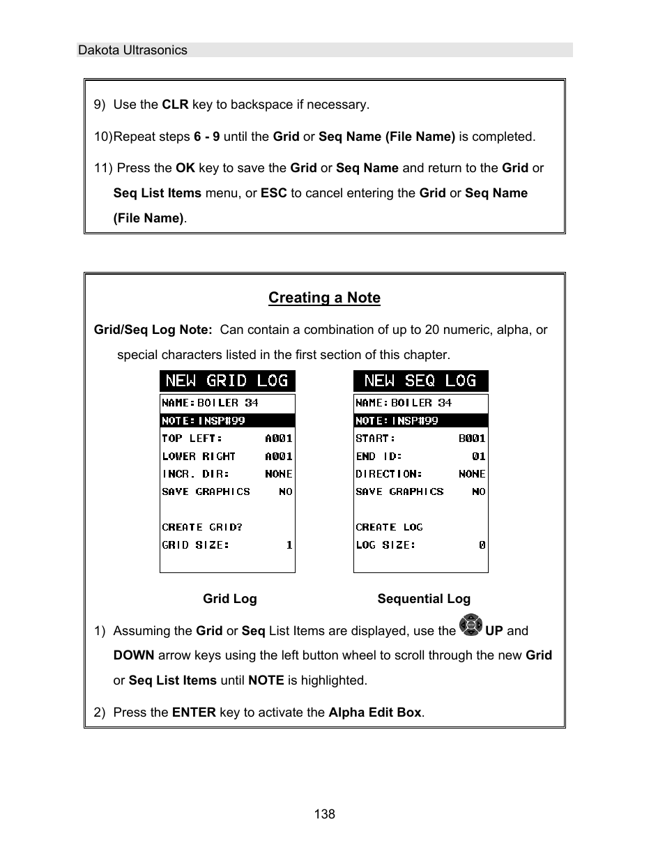 Dakota Ultrasonics DFX-8 plus MANUAL2 User Manual | Page 142 / 183