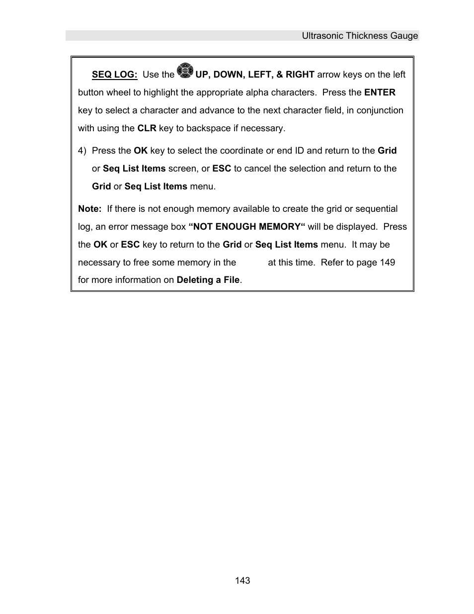 Dakota Ultrasonics DFX-8 plus MANUAL2 User Manual | Page 147 / 183