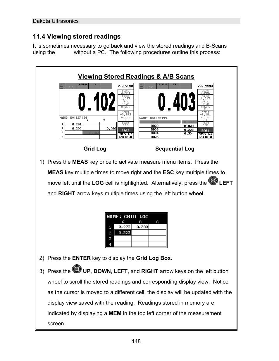 Dakota Ultrasonics DFX-8 plus MANUAL2 User Manual | Page 152 / 183