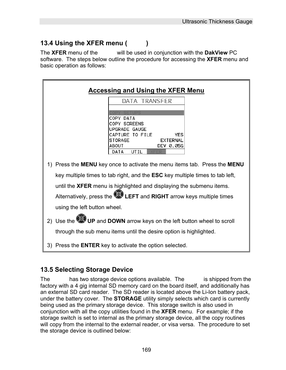 Dakota Ultrasonics DFX-8 plus MANUAL2 User Manual | Page 173 / 183