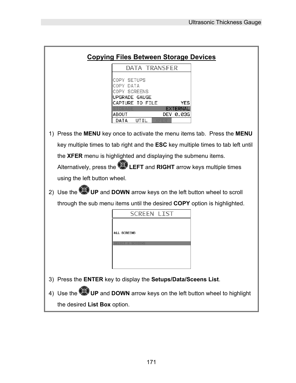 Dakota Ultrasonics DFX-8 plus MANUAL2 User Manual | Page 175 / 183